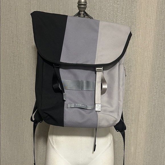 Timbuk2 Authority Laptop Backpack Deluxe Gray Travel Work Bag - Picture 1 of 14